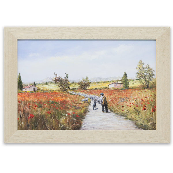 ''Le petit berger de Provence'', Reproduction d'une œuvre d’art du peintre Claude Legrand