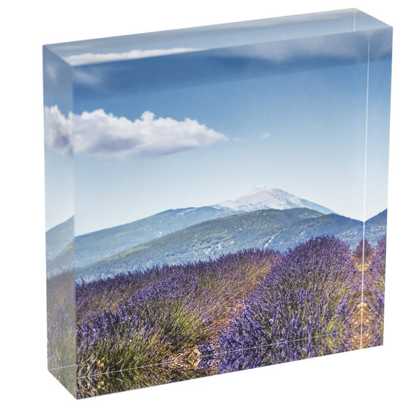 Le mont Ventoux et les lavandes de Provence