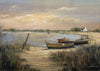Paysage de Camargue #1, reproduction d’une œuvre de Claude Legrand