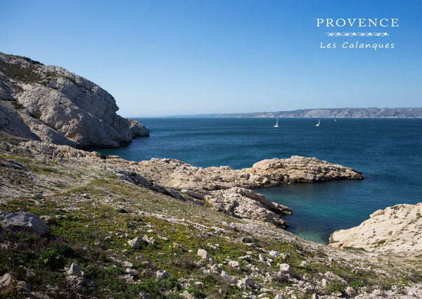 Calanques de Marseille, la mer vue du Frioul