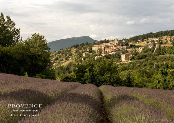 Le village d’Aurel et ses lavandes, Vaucluse